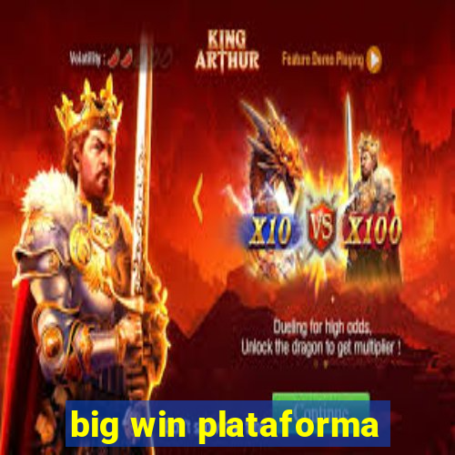 big win plataforma